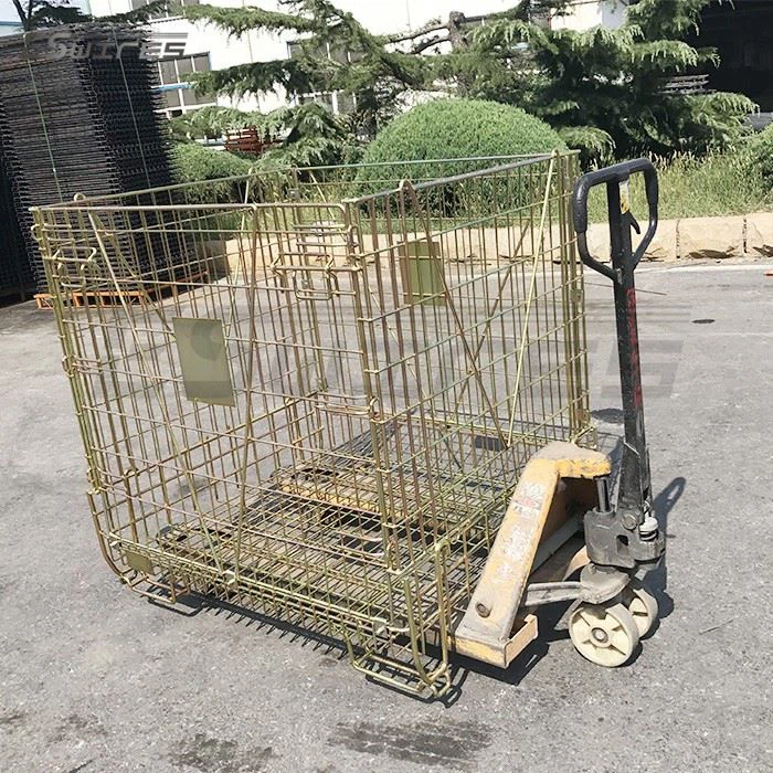 Foldable PET Preforms Storage Cages