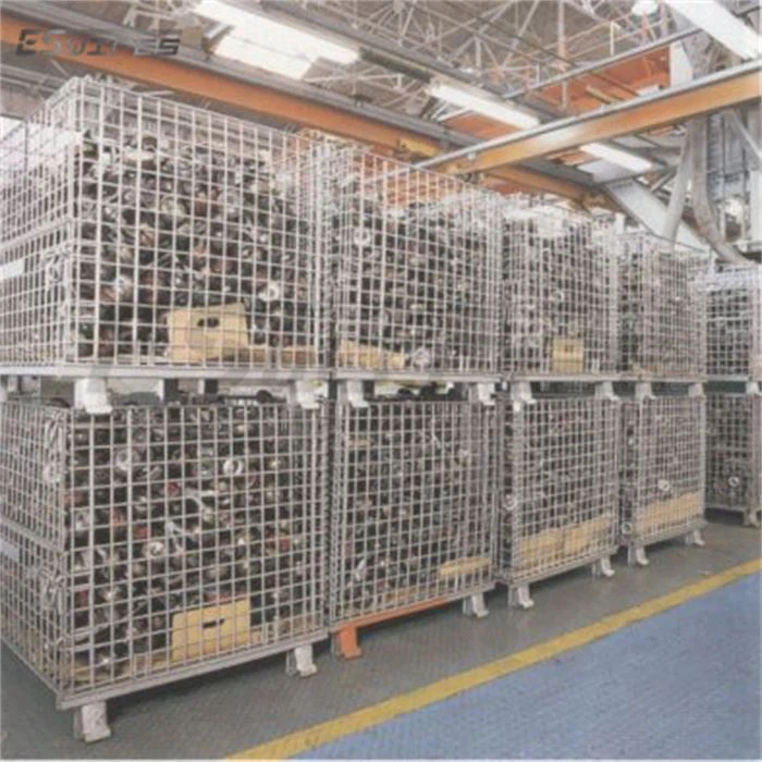 Galvanised Mesh Cage