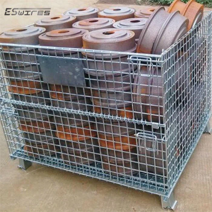 Galvanised Mesh Cage