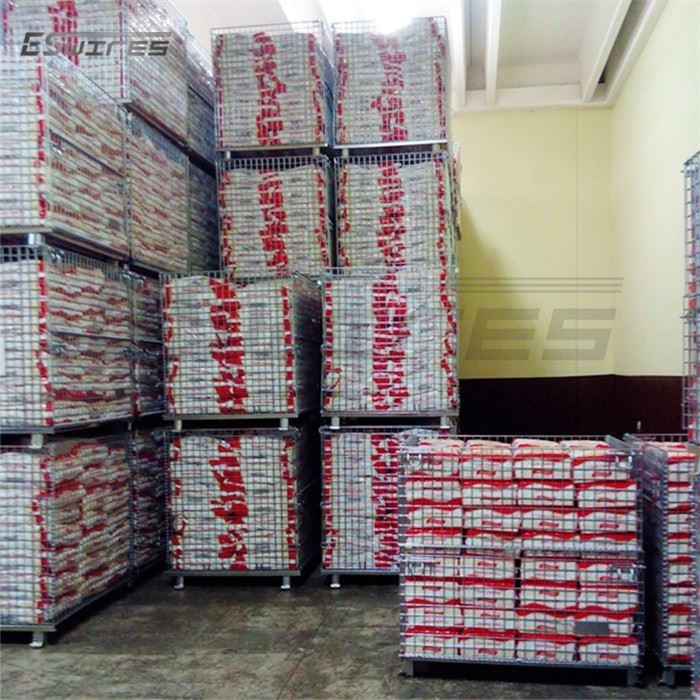 Warehouse Wire Containers