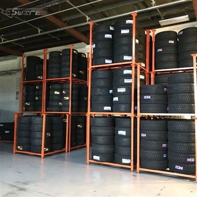 車のタイヤラック