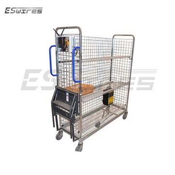 ステップ付きピッキングトロリー